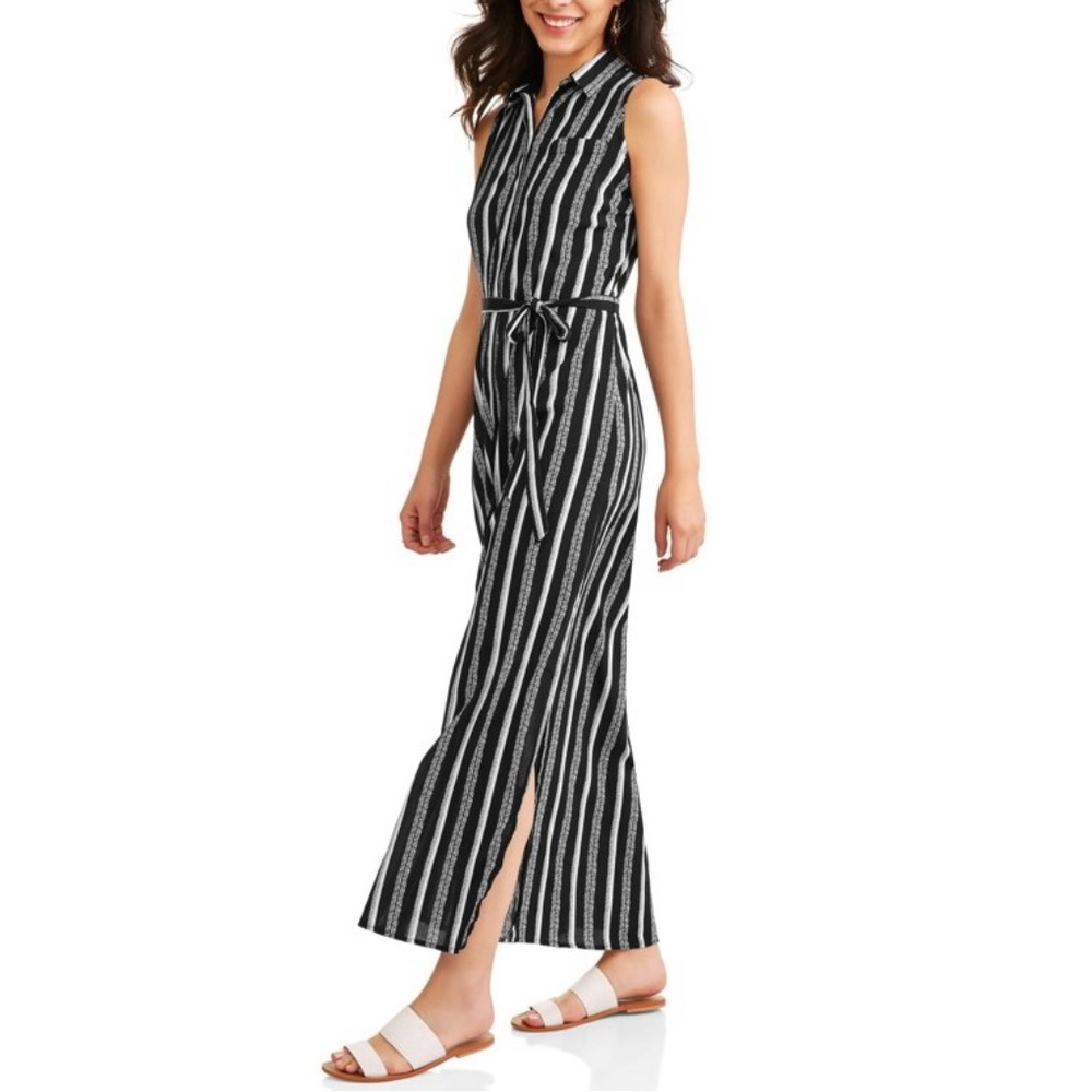 Striped Maxi Dress